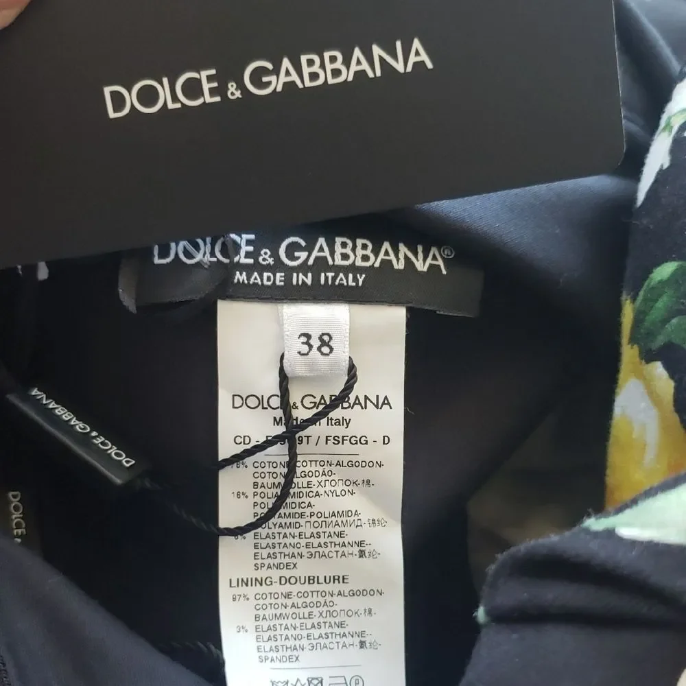 Dolce & Gabbana Floral Luxury Old Money Edgy Chic Feminine Bustier Dress Size 38 - Picture 7 of 10